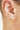 Earrings Faith Silver Color Stainless Steel