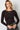 Knitted Nylon Shapewear Bodysuit Basic Solid Color