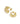 Stainless Steel Hoop Earrings Flower Casual Daily Simple Series Women's jewelry