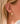 Stainless Steel Hoop Earrings Flower Casual Daily Simple Series Women's jewelry