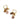 Stainless Steel Drop Earrings Flower Casual Daily Simple Series Women's jewelry