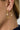 Lovely hoop earrings with 3 hearts